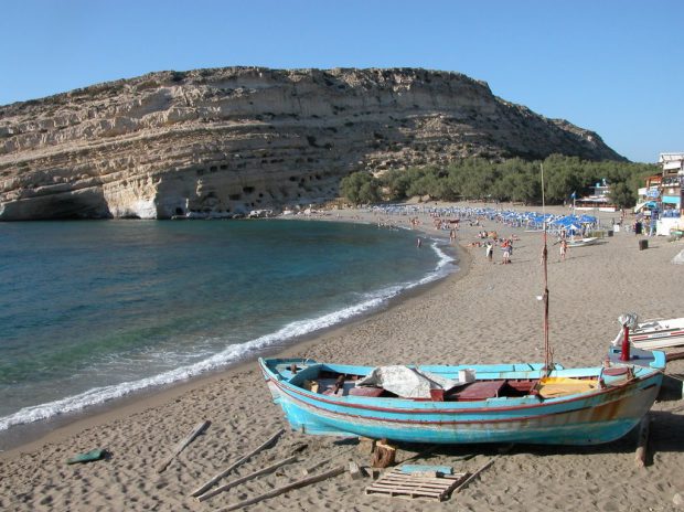 spiagge di creta matala